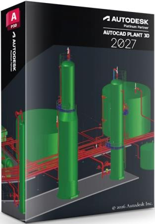 Autodesk AutoCAD Plant 3D 2027 Build X060.1 by m0nkrus (RUS/ENG)