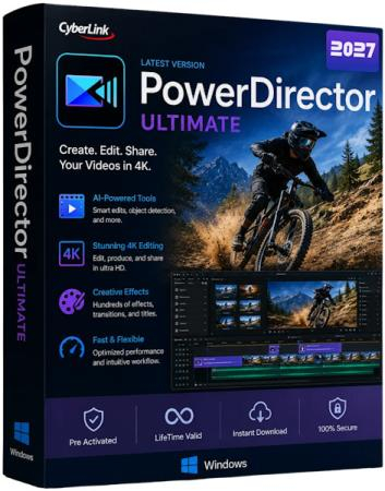 CyberLink PowerDirector Ultimate 2027 25.0.0806.0 + Portable [Multi/Eng]
