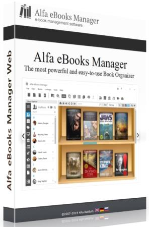 Alfa eBooks Manager Pro / Web 9.4.51.1 + Portable [Multi/Rus]
