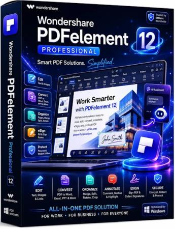 Wondershare PDFelement Pro 12.2.1.4411 + Portable [Multi/Rus]