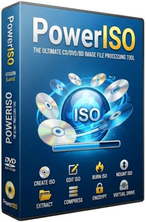 PowerISO 9.5 + Portable [Multi/Rus]
