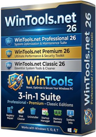 WinTools.net Professional / Premium / Classic 26.9.1+ Portable [Multi/Rus]