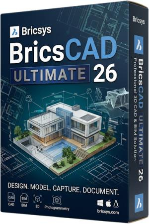 Bricsys BricsCAD Ultimate 26.2.08