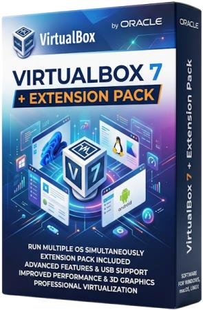 VirtualBox 7.2.20.175154 + Extension Pack [Multi/Rus]
