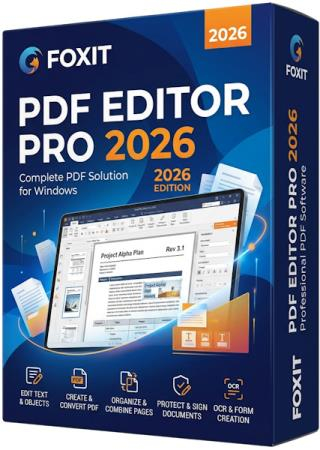 Foxit PDF Editor Pro 2026.2.1.39815 [Multi/Rus]
