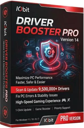 IObit Driver Booster Pro 14.0.1.462 + Portable [Multi/Rus]