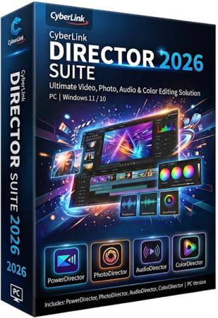 CyberLink Director Suite 2026 v14.0 + Content Packs [Multi/Rus]