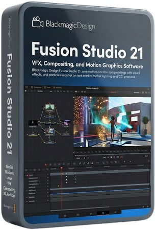 Blackmagic Design Fusion Studio 21.1.0.12 [Multi/Rus]