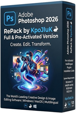 Adobe Photoshop 2026 27.11.0.26 RePack [Multi/Rus]