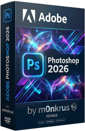 Adobe Photoshop 2026 27.11.0.26 by m0nkrus [Multi/Rus]