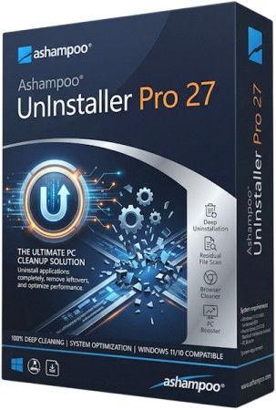 Ashampoo UnInstaller Pro 27.0.0 + Portable [Multi/Rus]
