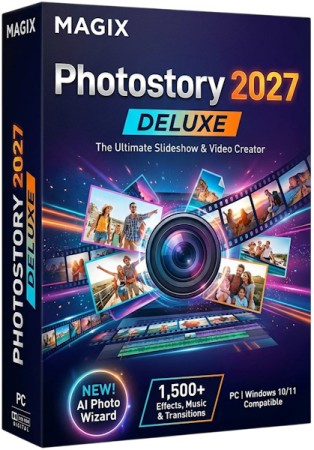 MAGIX Photostory 2027 Deluxe 26.0.1.345 [Multi/Eng]