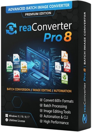 reaConverter Pro 8.0.254 + Portable [Multi/Rus]