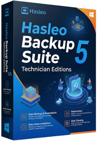 Hasleo Backup Suite 5.9.2.4 RePack Technician Editions + Portable + WinPE [Multi/Rus]