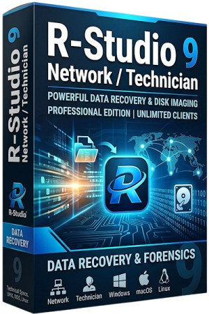 R-Studio 9.5 Build 191850 Network / Technician + Portable [Multi/Rus]