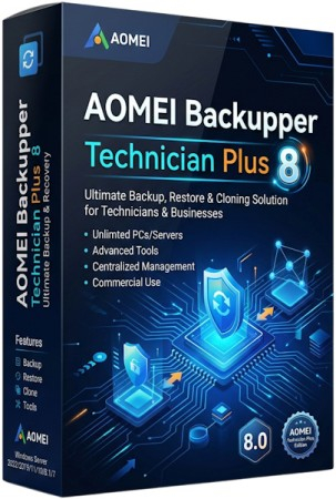 AOMEI Backupper Technician Plus 8.5.1 + Portable [Multi/Rus]