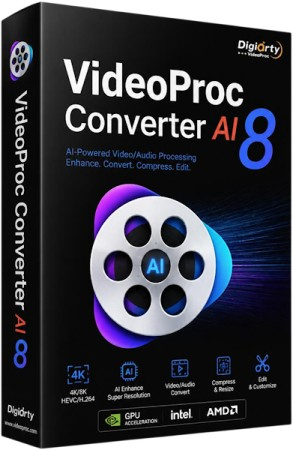 VideoProc Converter AI 8.13 + Portable [Multi/Rus]