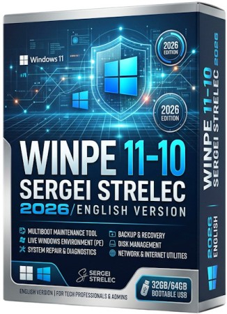 WinPE 11-10 Sergei Strelec 2026.10.21 English version