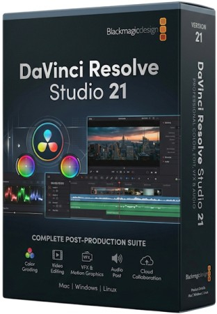 Blackmagic Design DaVinci Resolve Studio 21.1.2.10 [Multi/Rus]