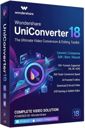 Wondershare UniConverter 18.0.1.66 + Portable [Multi/Rus]